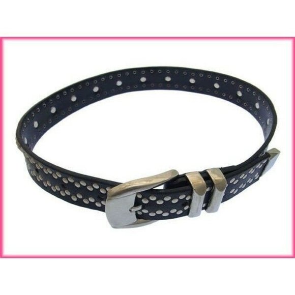 Versace belt Black Silver Woman Authentic Used - Picture 2 of 6